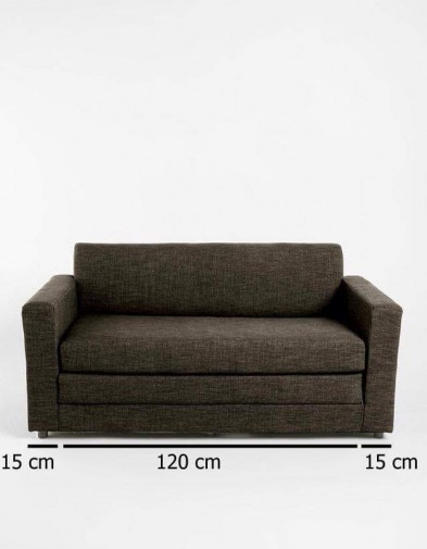 Sofa Bed Minimalis Hitam Kombinasi